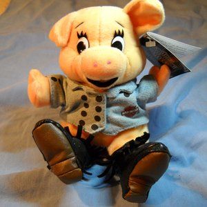 VINTAGE 1998 Harley Davidson FAT BOB hog 6" with TAG